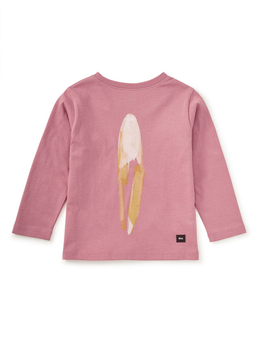 Tea Collection Graphic Tee - Reading Fox