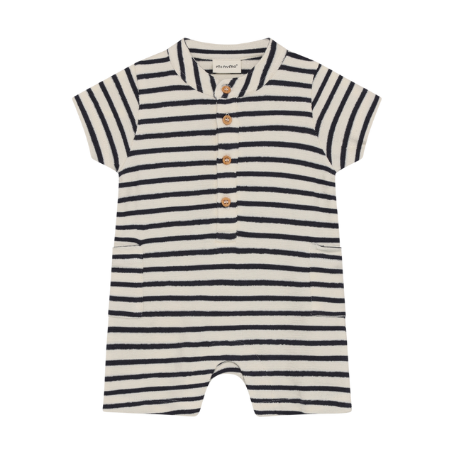 Minymo Baby Romper - Stripes