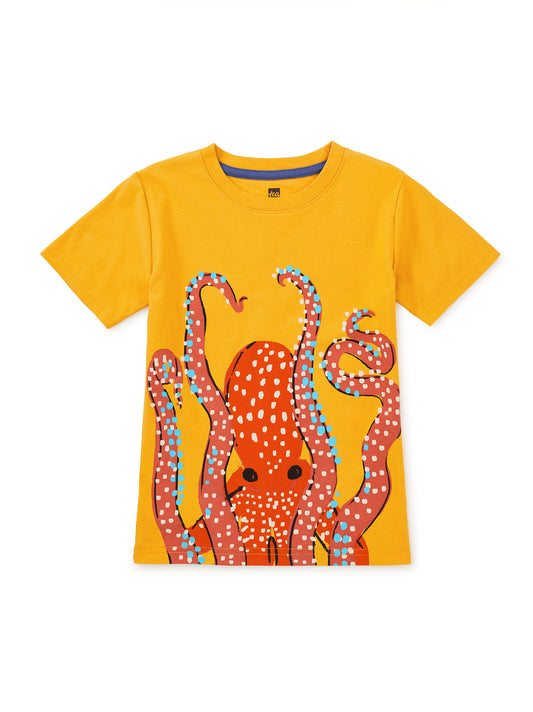 Tea Collection Graphic Tee - Octopus Ink