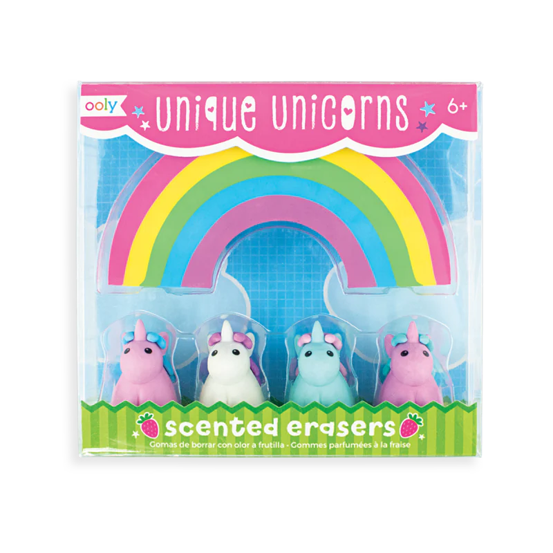 Ooly Unique Unicorns Erasers