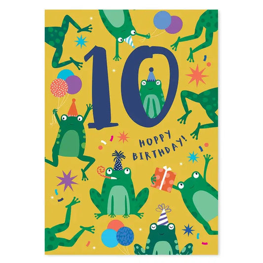 10th Birthday - Frogs