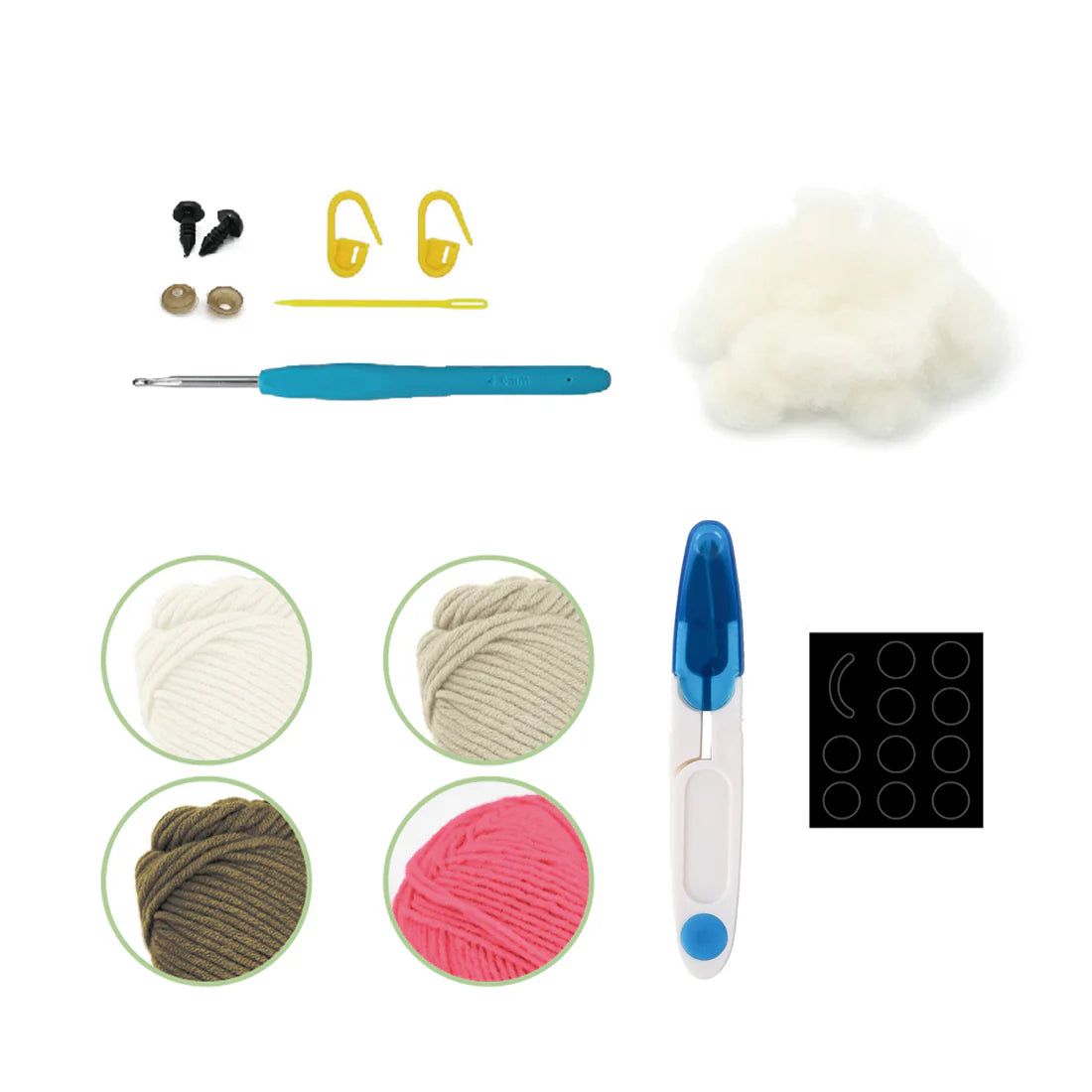 Boba Tea DIY Crochet Kit