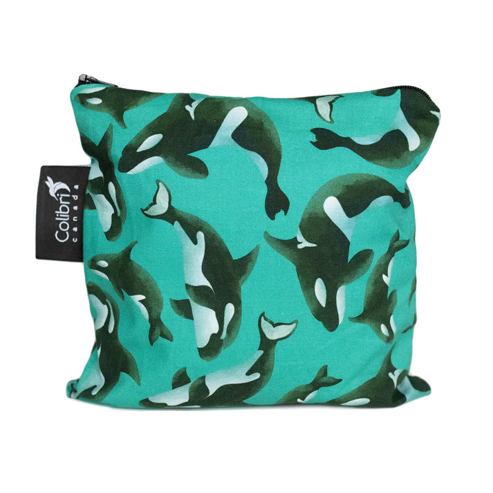 Orcas Reusable Snack Bag