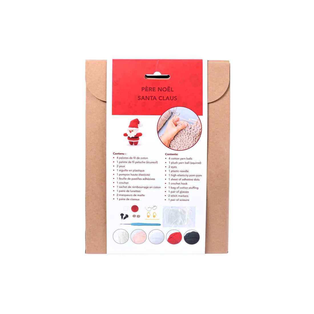 Santa DIY Crochet Kit