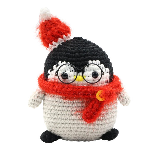 Holiday Penguin DIY Crochet Kit