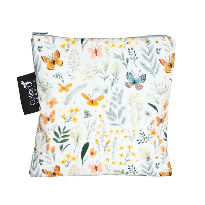 Butterfly Garden Reusable Snack Bag