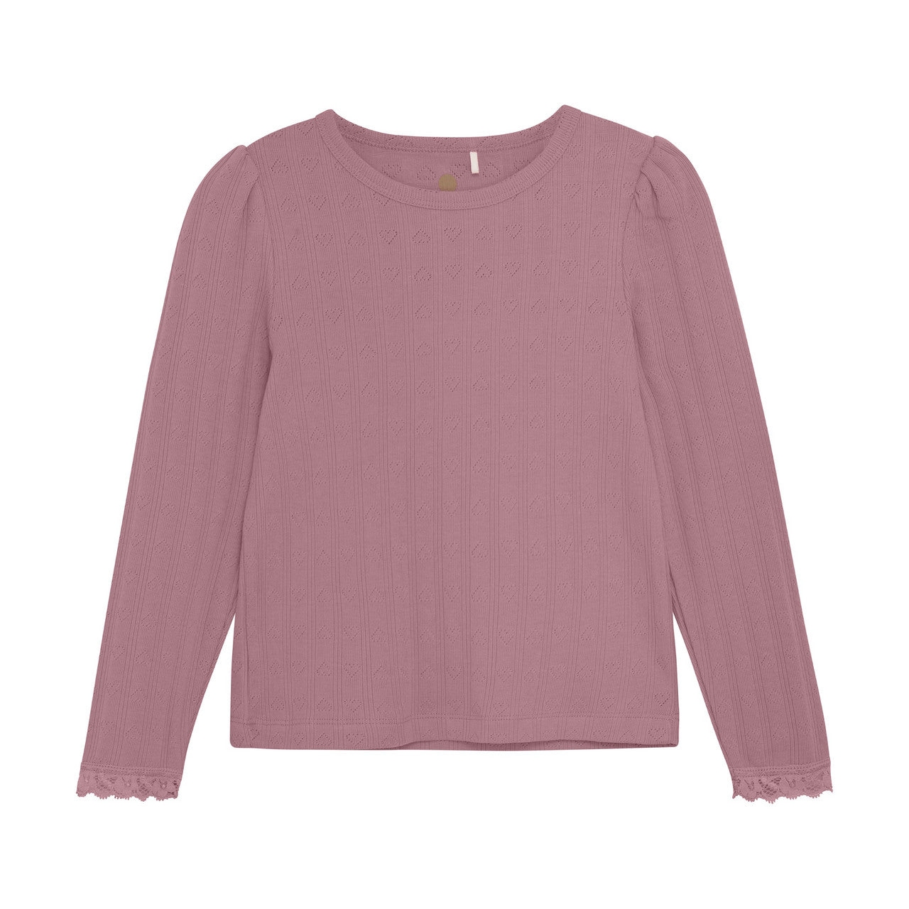 EnFant Pointelle Tee - Nostalgia Rose