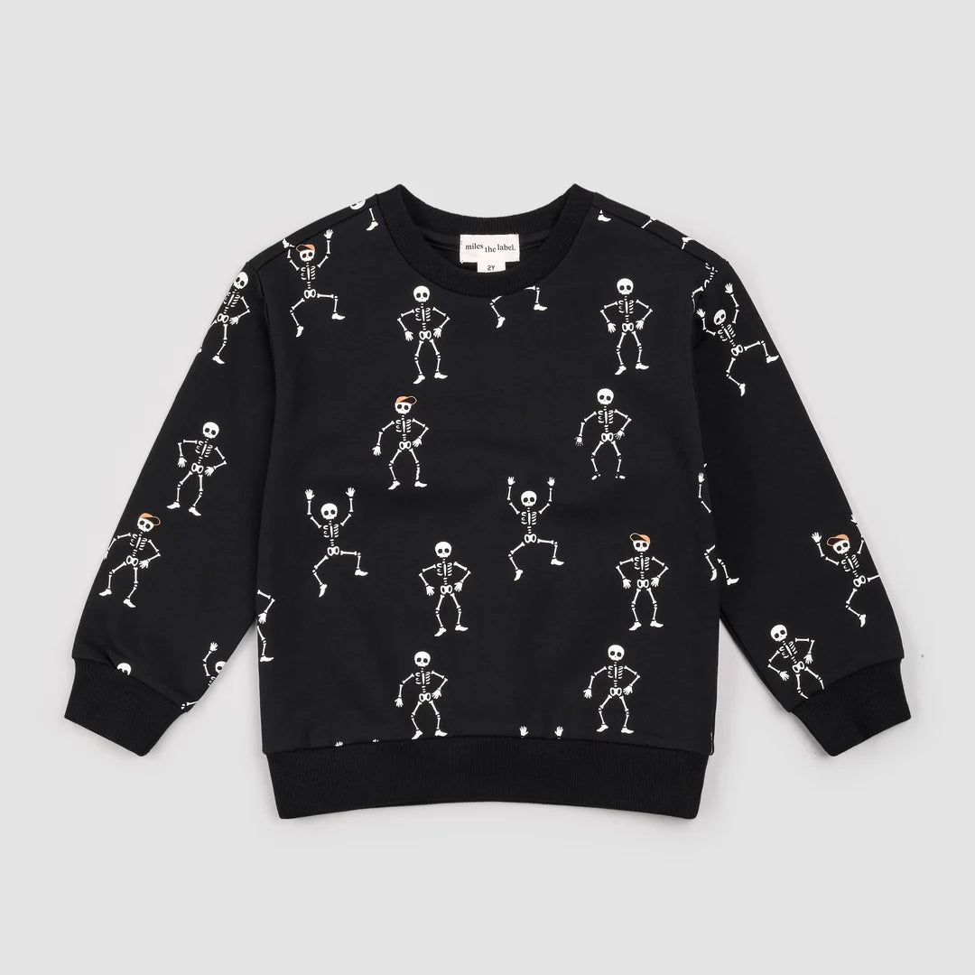 Miles the Label Skeleton Sweatshirt