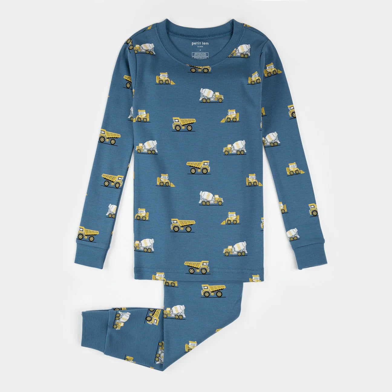 Construction Truck Organic Cotton PJs