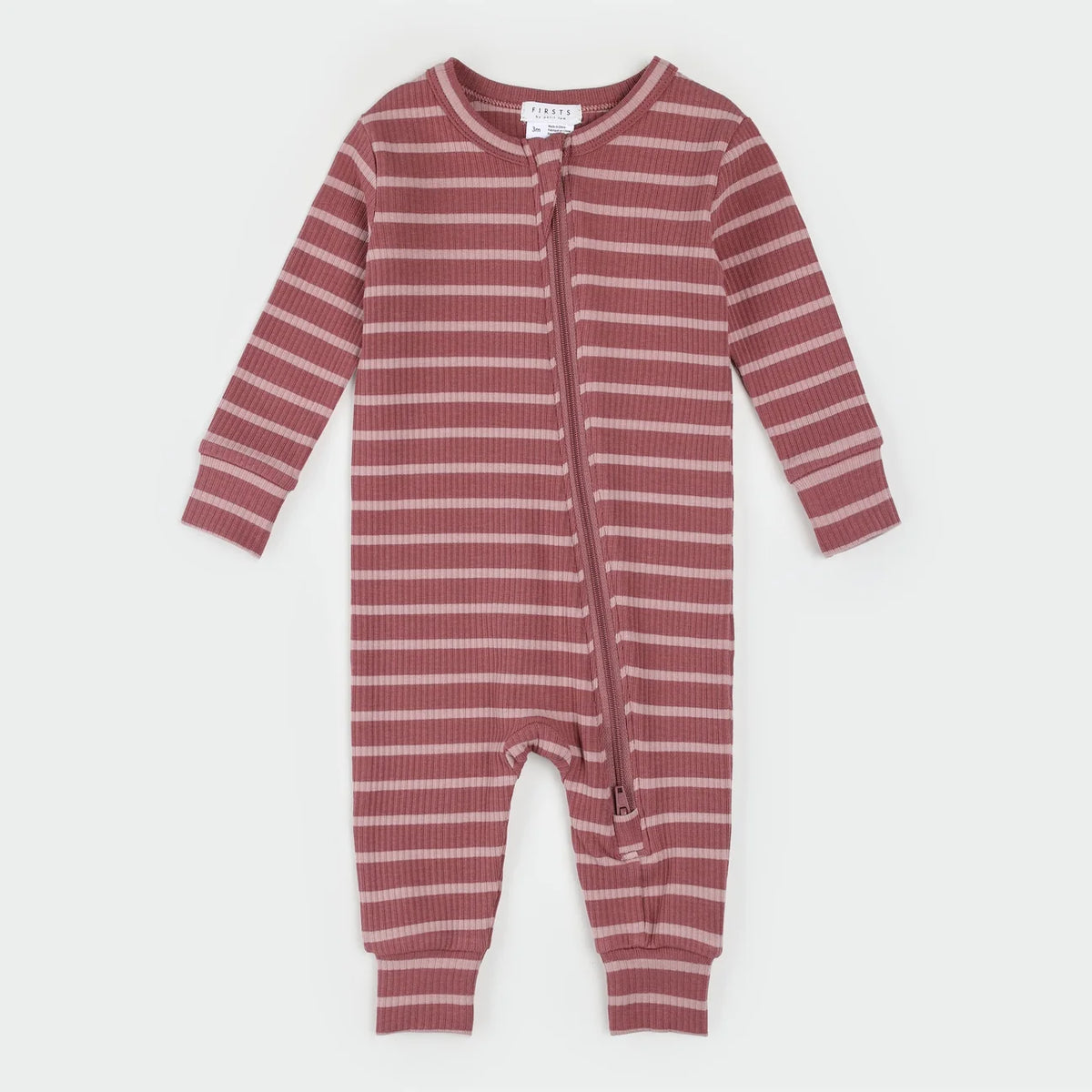 Jazzberry Striped Footless Sleeper