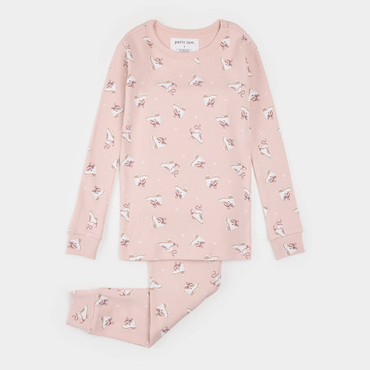Figure Skates Organic Cotton PJs