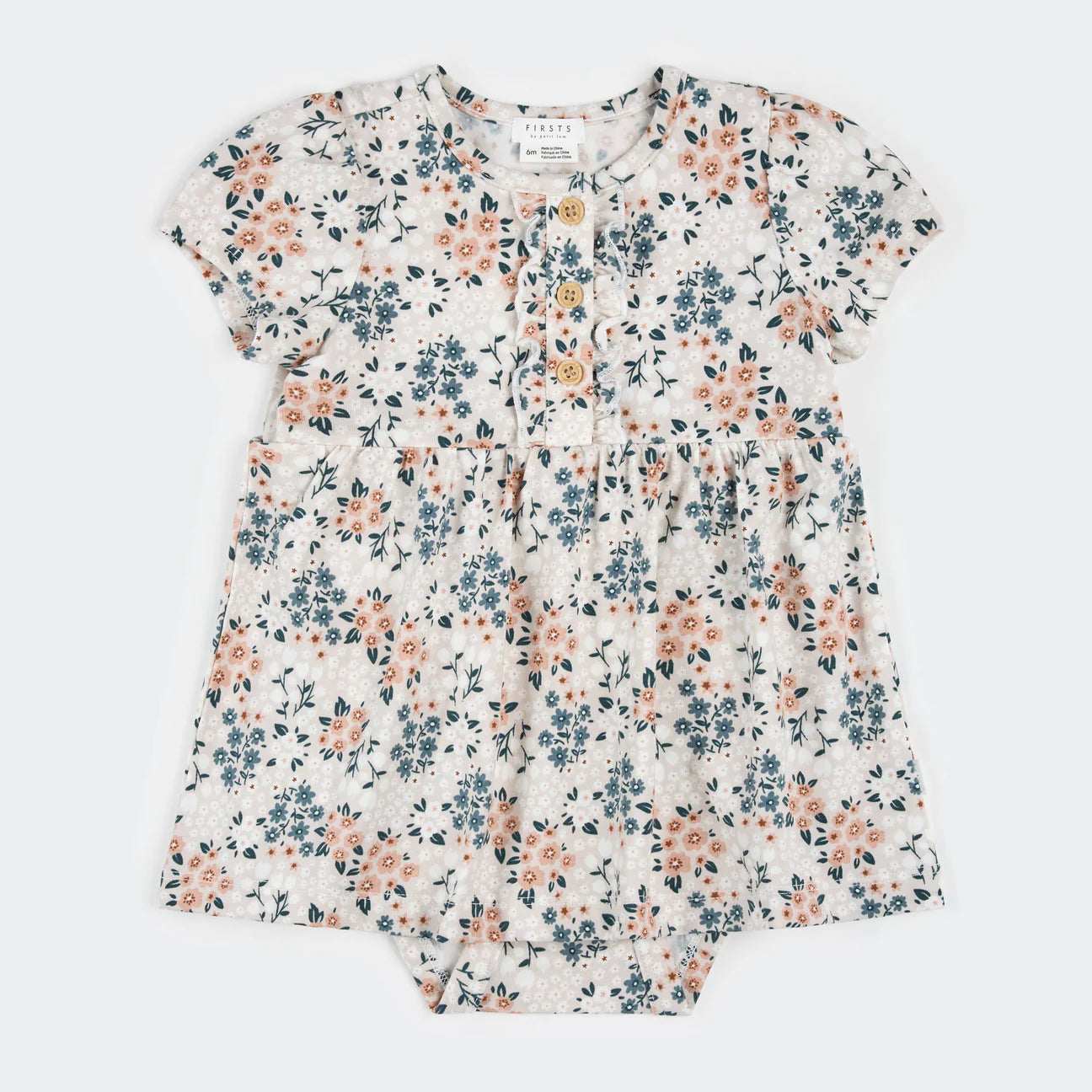 Petit Lem Baby Dress - Spring Floral