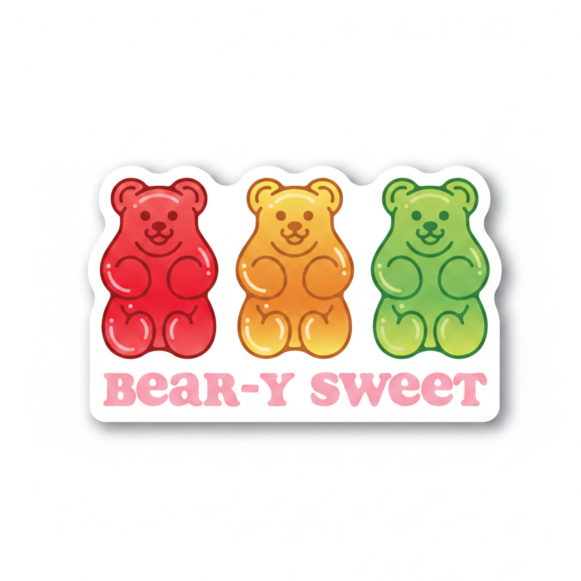 Berry Sweet Gummy Bear