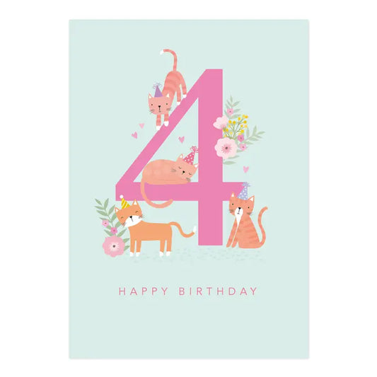 4th Birthday - Cats