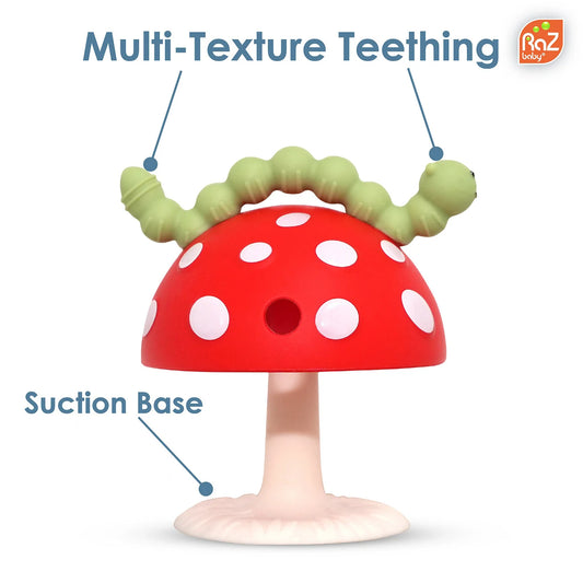 RazBaby Chompy Mushroom Teether