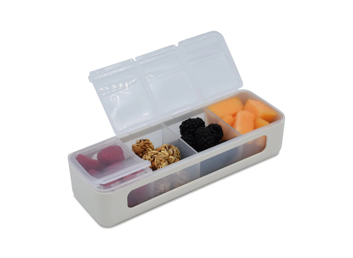 4 Compartment Snackle - Ivory
