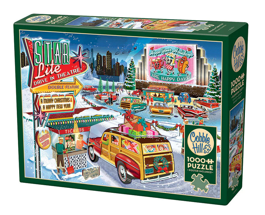 Holiday Drive In 1000 Piece Puzzle