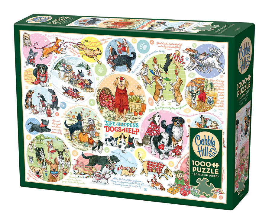 Dog Thoughts 1000 Piece Puzzle