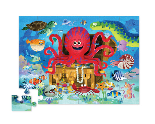 Octopus Treasure 36 Piece Puzzle
