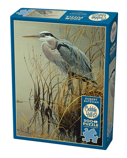 Cobble Hill 500 Piece - Great Blue Heron
