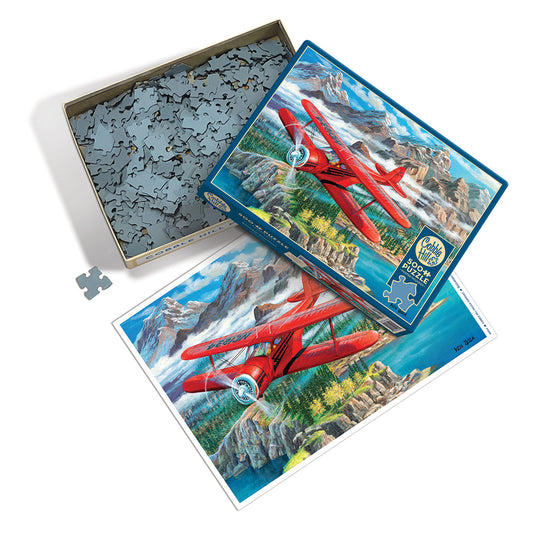 Cobble Hill 500 Piece - Beechcraft Staggerwing