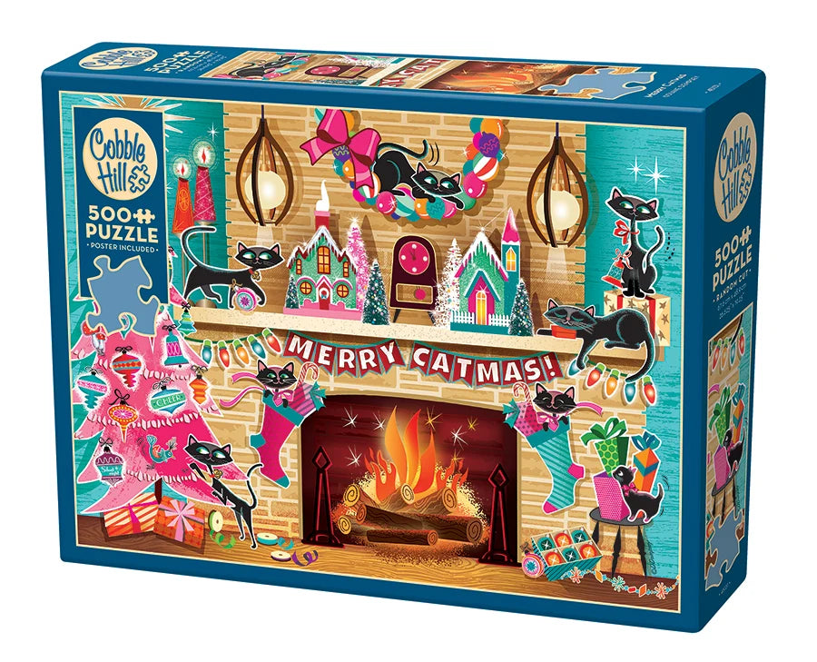 Merry Catmas 500 Piece Puzzle