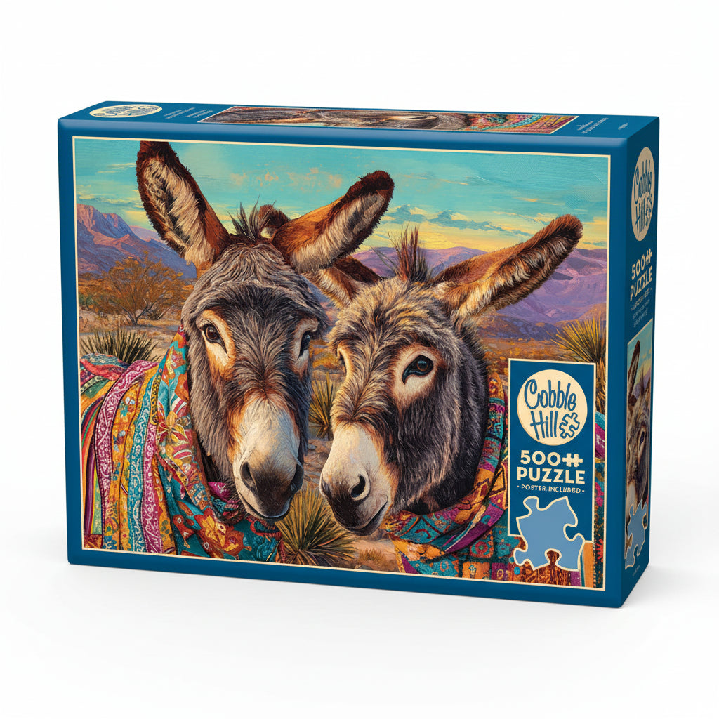 Dos Burros 500 Piece Puzzle