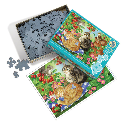 Under the Cherry Tree Family Puzzle
