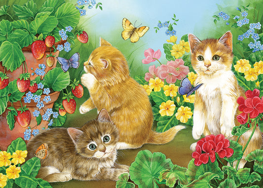 Cobble Hill 35 Piece Tray Puzzle  - Kitten Playtime