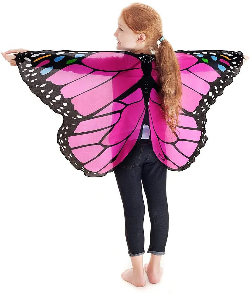 Dress Up Pink Monarch Wings