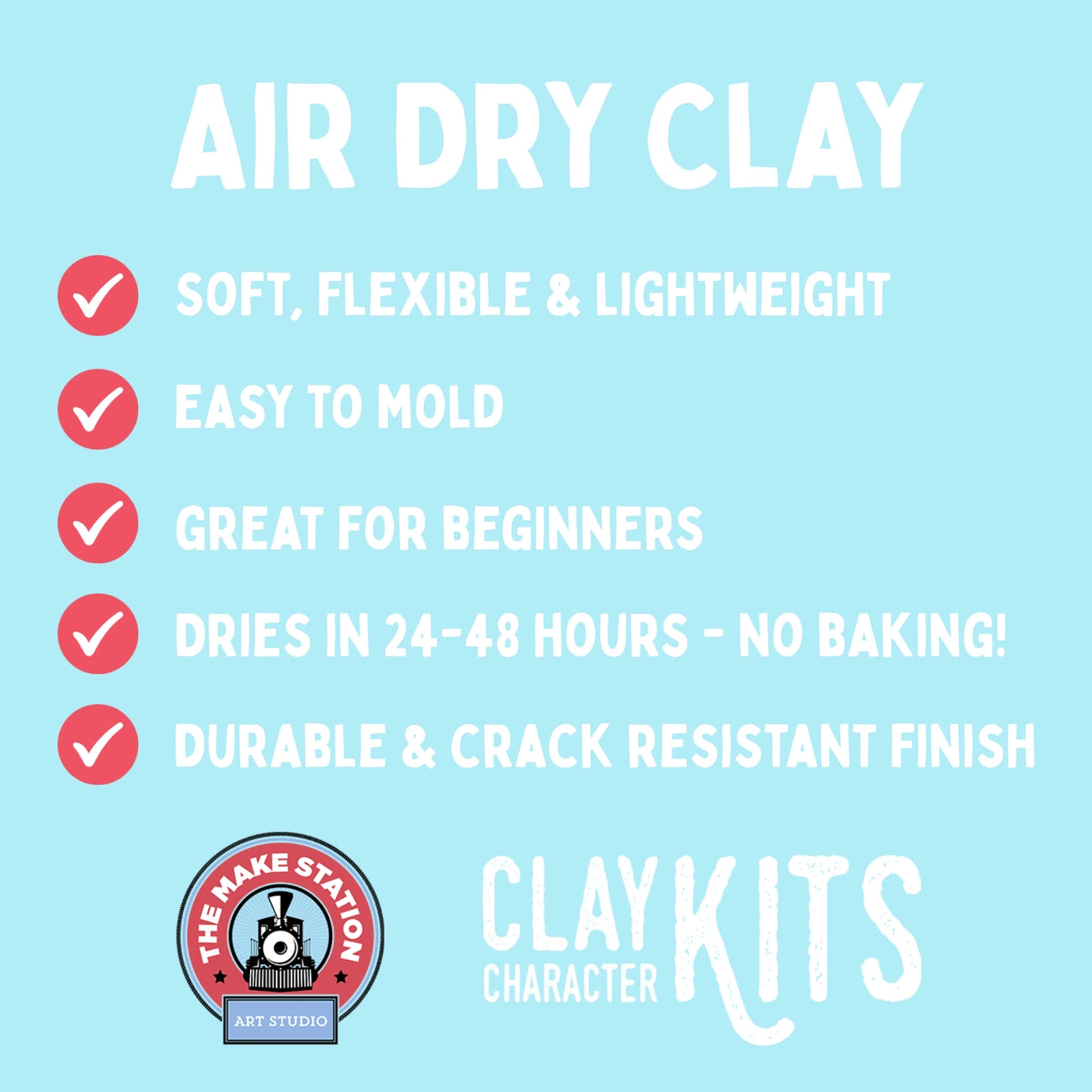 Gingerbread Ornament Clay Kit