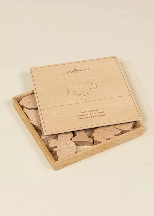 Wooden Balance Puzzle - Forest