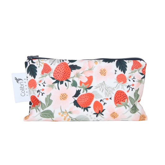Strawberry Patch Reusable Snack Bag