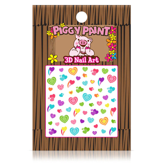 Piggy Paint - Heart Nail Art