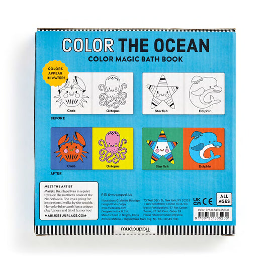 Color Magic Bath Book - Color the Ocean!