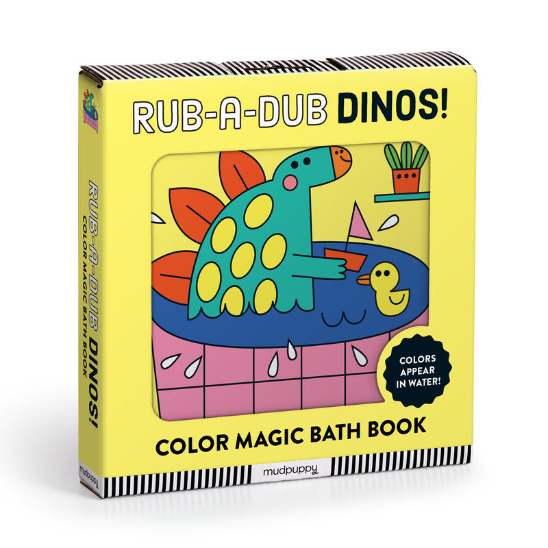Color Magic Bath Book - Rub a Dub Dinos!