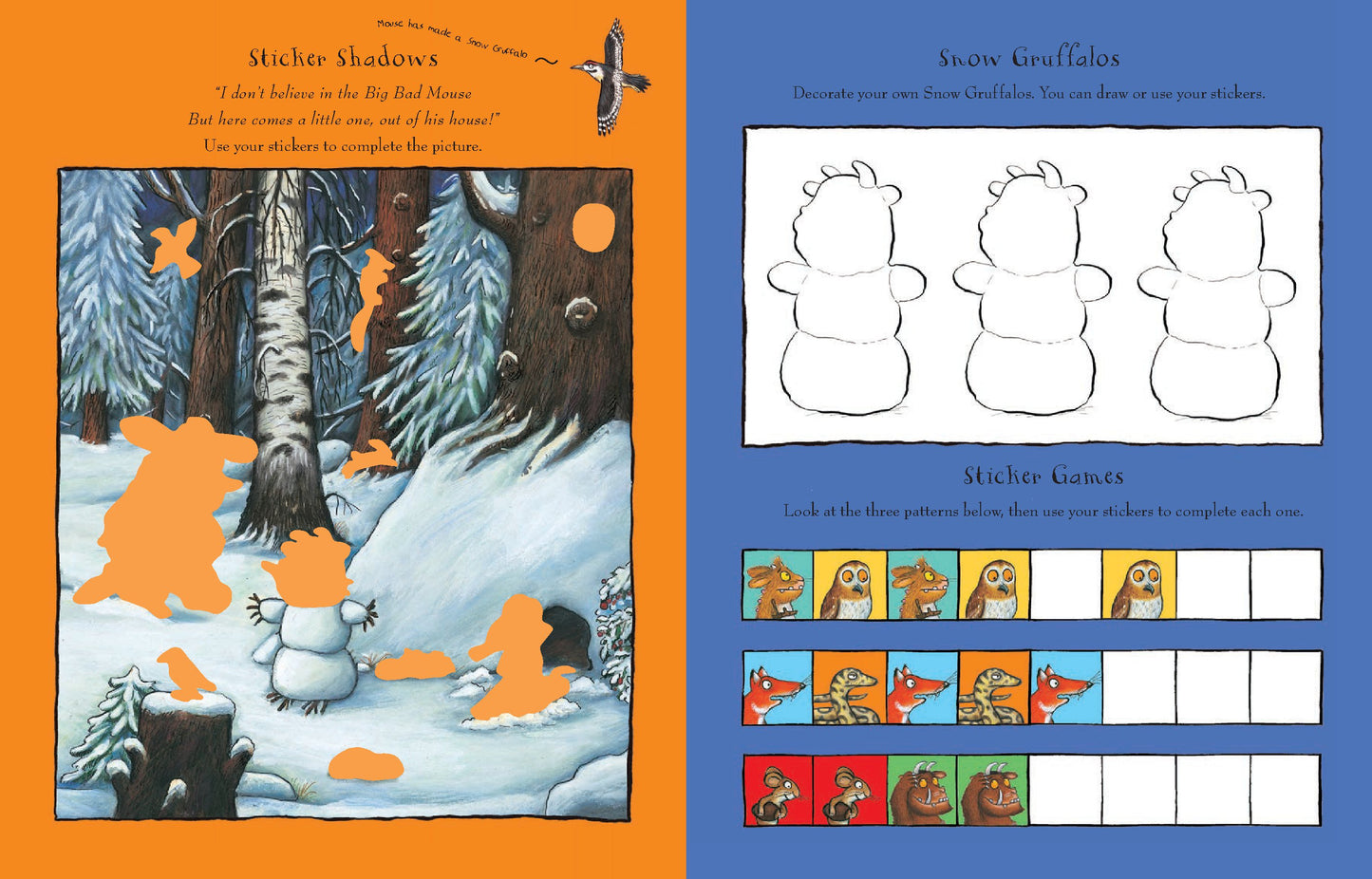 Gruffalo's Child Sticker Activity Book