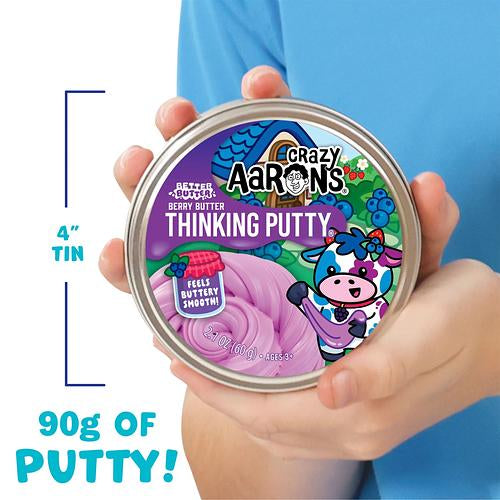 Crazy Aaron's Better Butter Thinking Putty - Berry Butter