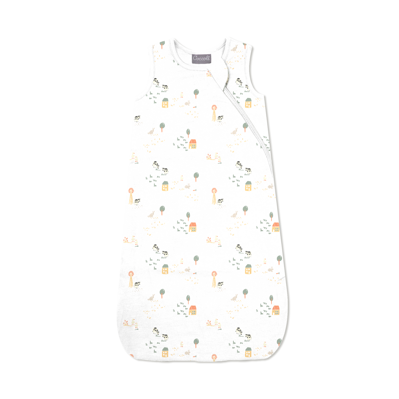 Coccoli Sleep Bag 0.5 tog - Farm Animals