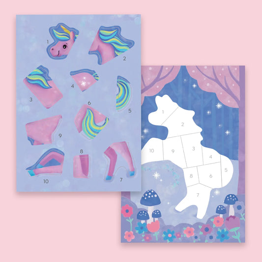 Sticker by Number - Magical Garden