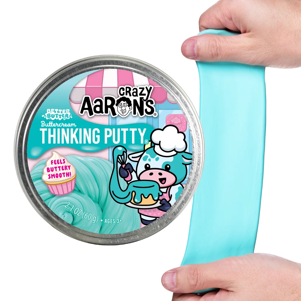 Crazy Aaron's Better Butter Thinking Putty - Buttercream