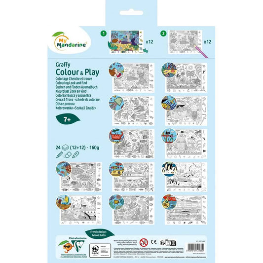 Graffy Colour and Play - Sea