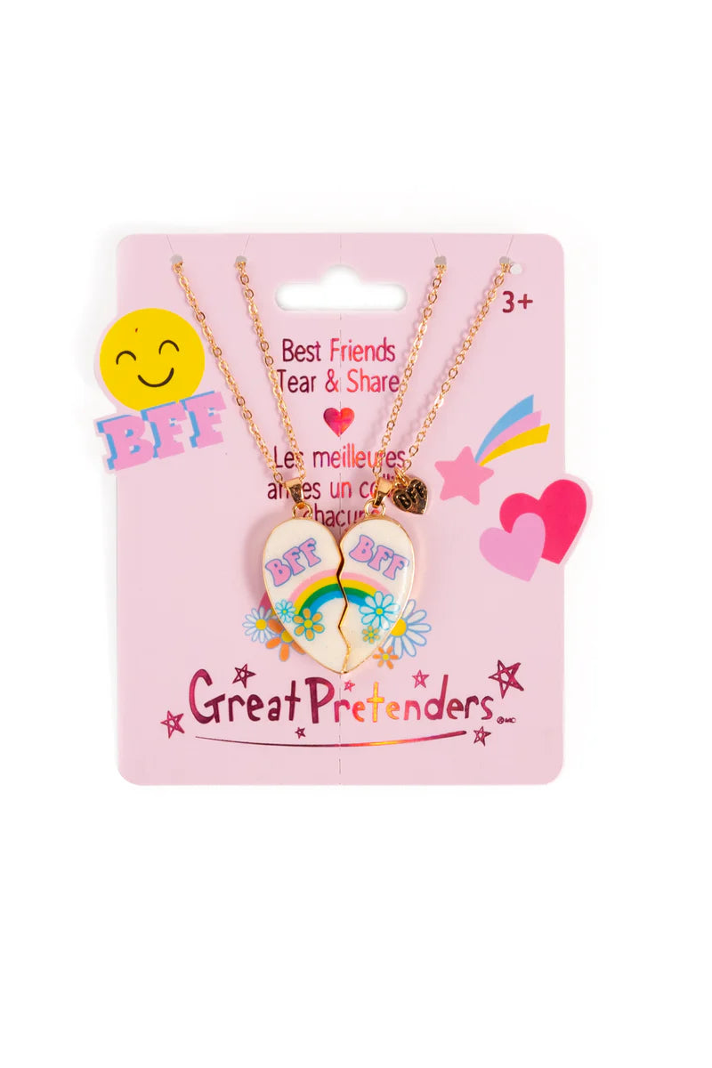 Bodacious Besties Tear and Share Necklaces