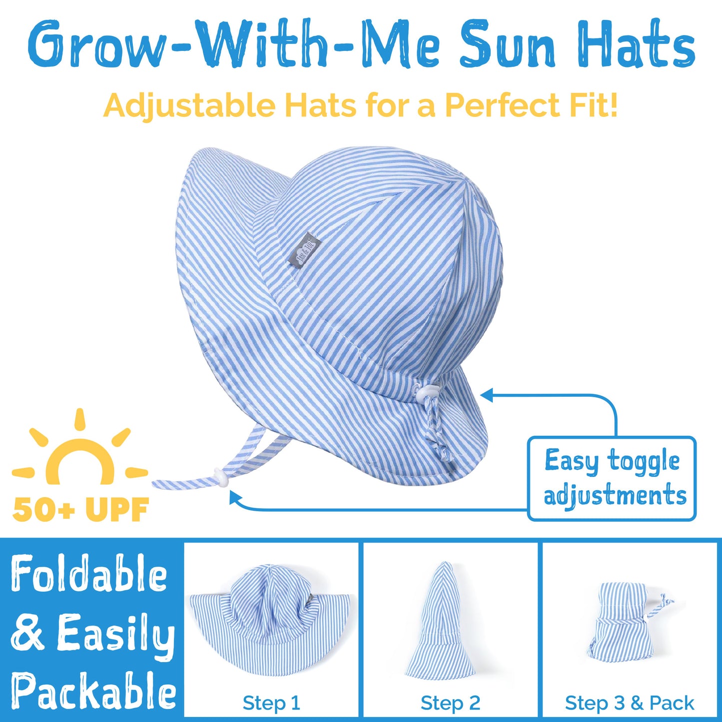 Jan & Jul Cotton Sun Hat - Pretty Petals