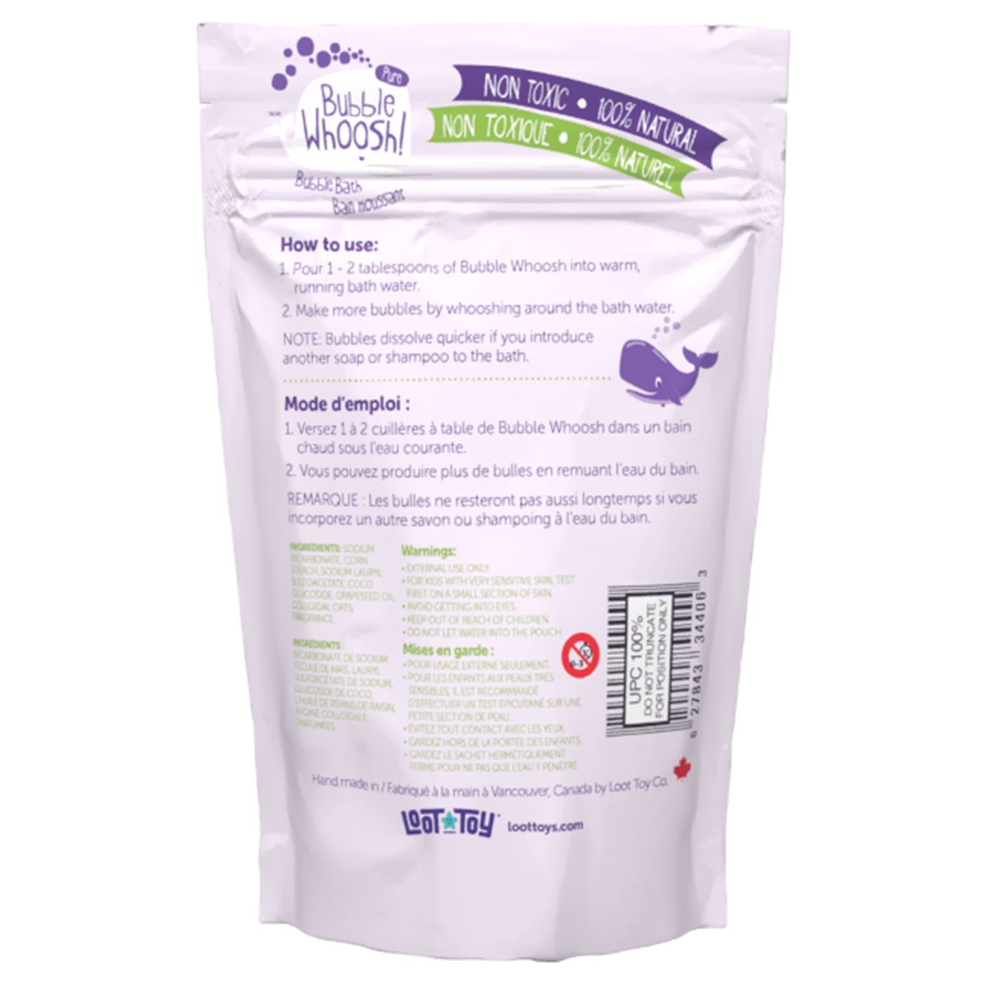 Bubble Whoosh Pure - Grape