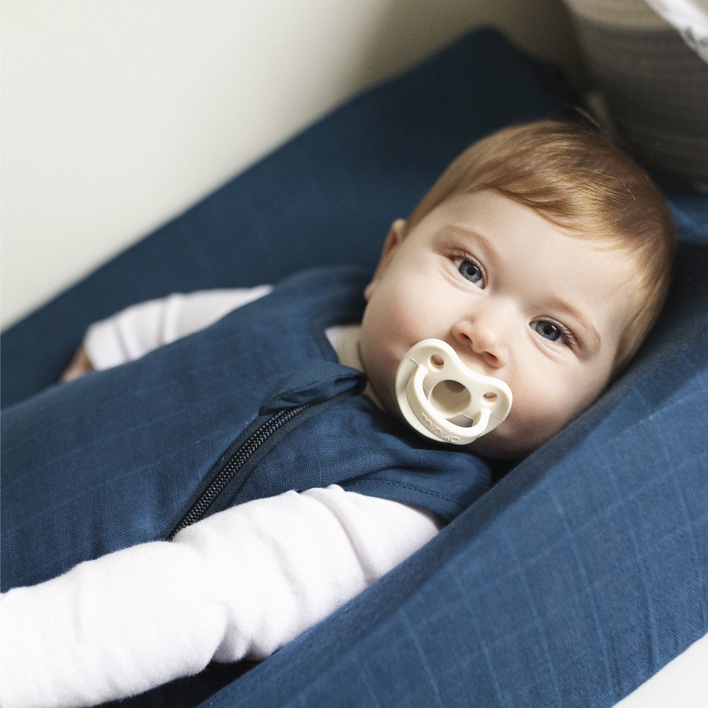 Perlimpinpin Muslin Sleep Bag - Navy