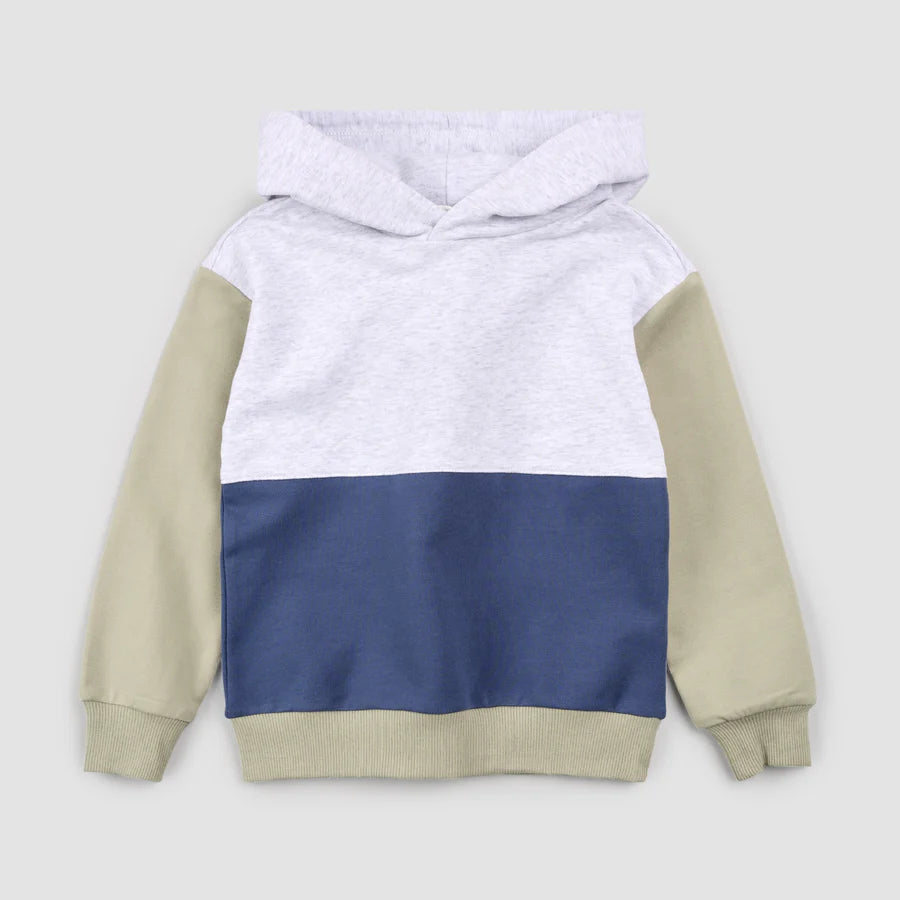 Miles the Label Colour Block Hoodie