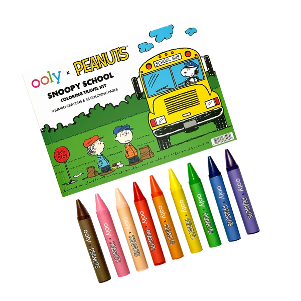 Ooly x Peanuts Snoopy School Travel Kit