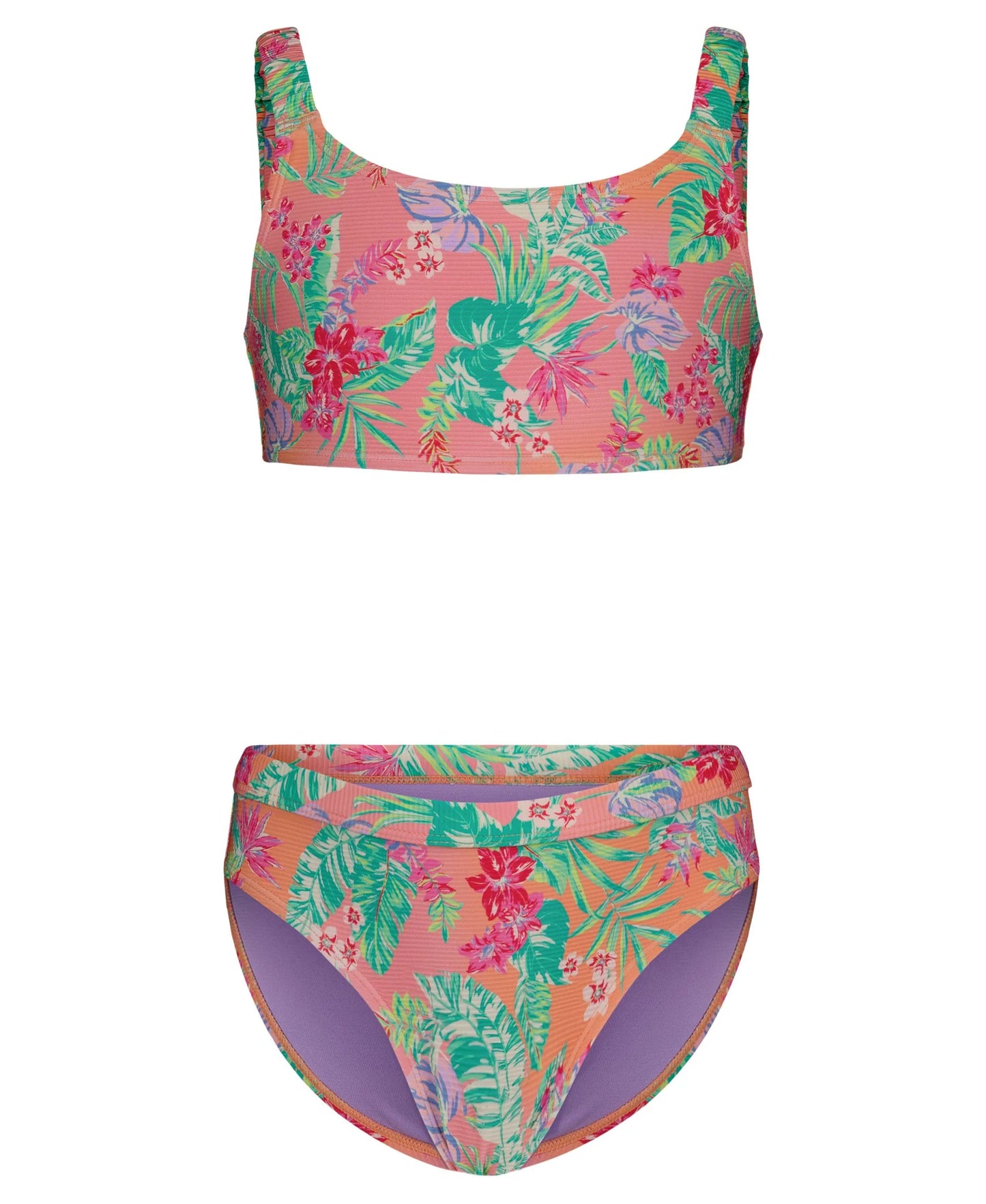Roxy Coastal Breeze Bikini - Peach Pink