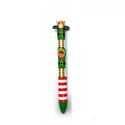 Snifty Twice As Nice 2 Color Click Pen - Holiday